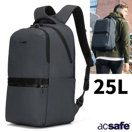 【澳洲 Pacsafe】Metrosafe X Anti-Theft 防盜後背包25L.護照包/30645144 石板灰✿30E010
